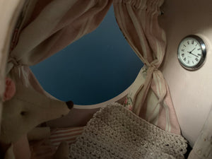 Mouse House Clock ~ Antoinette Pink ~ Napoleon Hat ~
