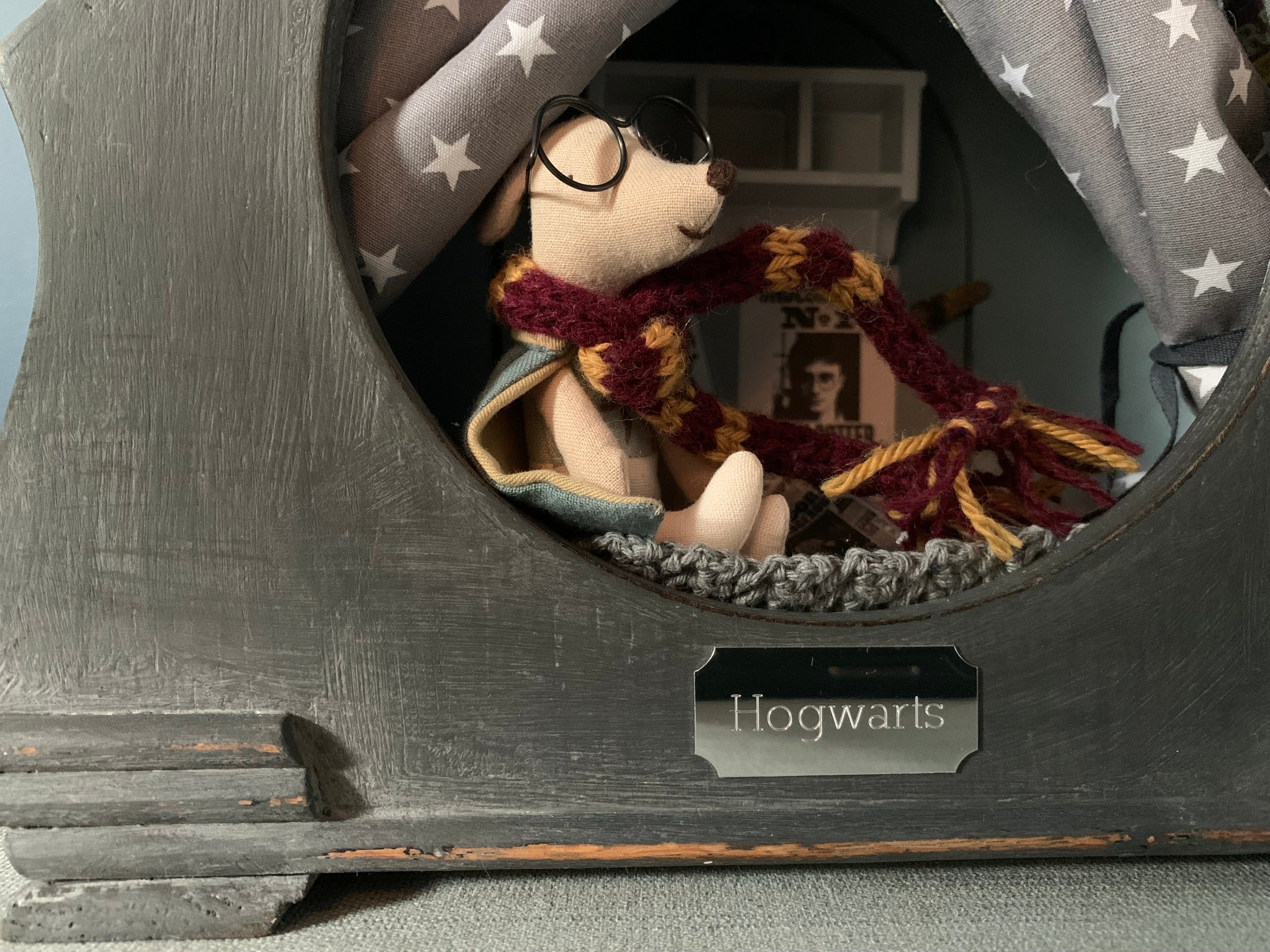 Harry Potter Mouse House Clock