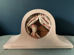 Mouse House Clock ~ Antoinette Pink ~ Napoleon Hat ~