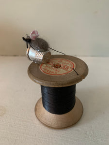 Cotton Reel Mouse - Madge